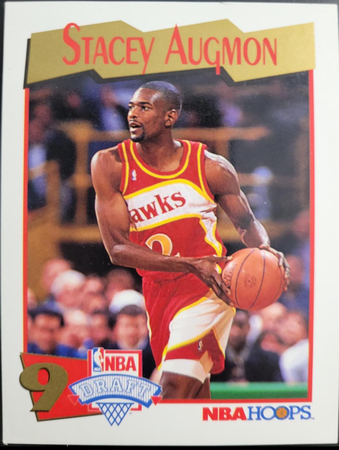 Stacey Augman #554 Basketball Cards 1991 Hoops