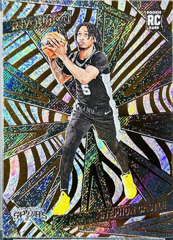 Stephon Castle #116 Basketball Cards 2024 Panini Revolution