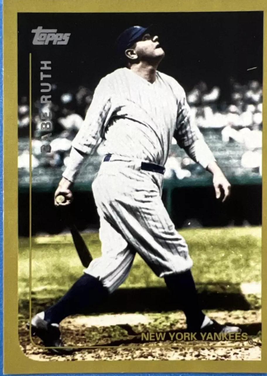 Babe Ruth #VLC10 Baseball Cards 2010 Topps Vintage Legends Collection