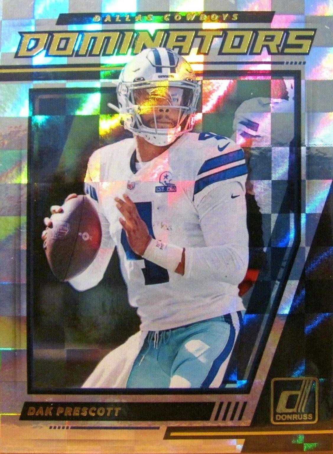 Dak Prescott #D11 Football Cards 2021 Panini Donruss Dominators