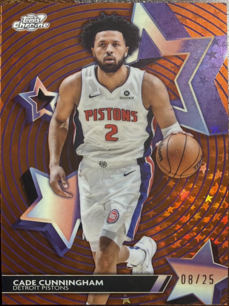 Cade Cunningham [Orange Galactic] #SF-16