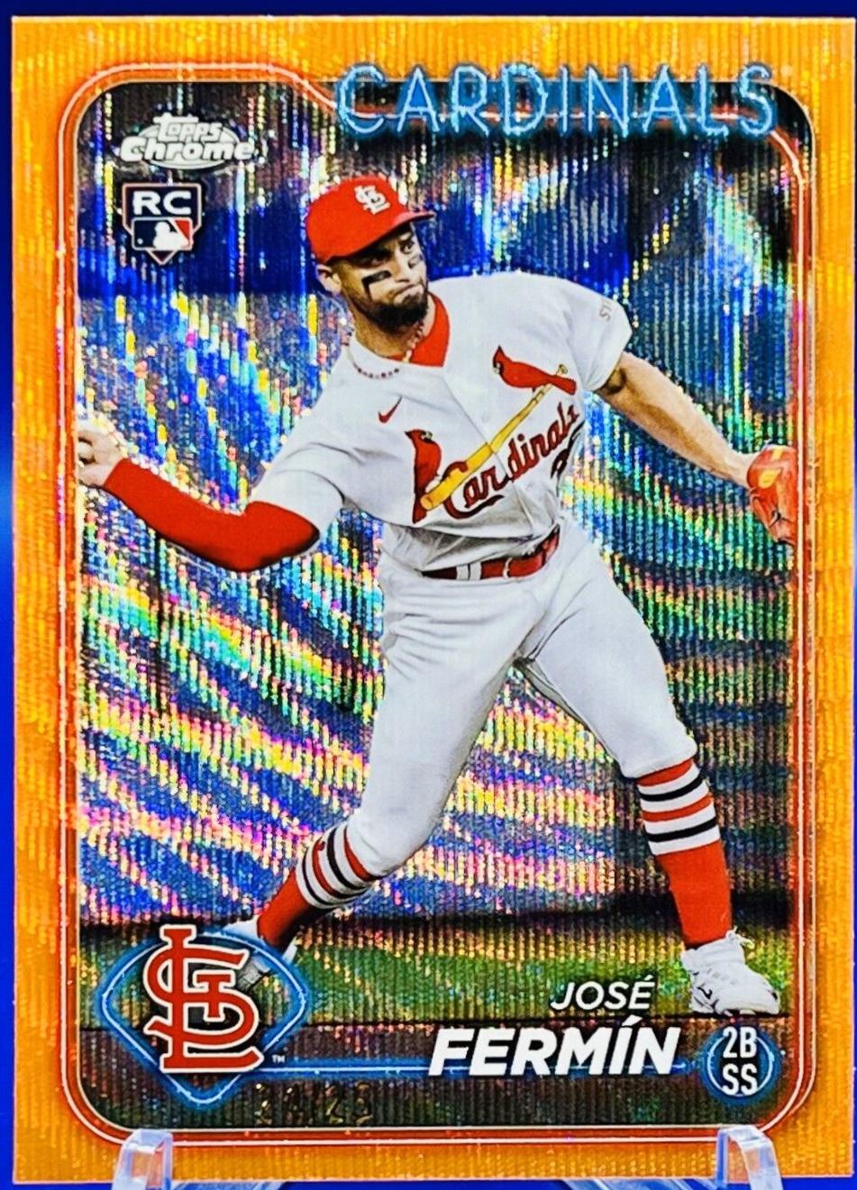 Jose Fermin [Orange Wave Refractor] #175
