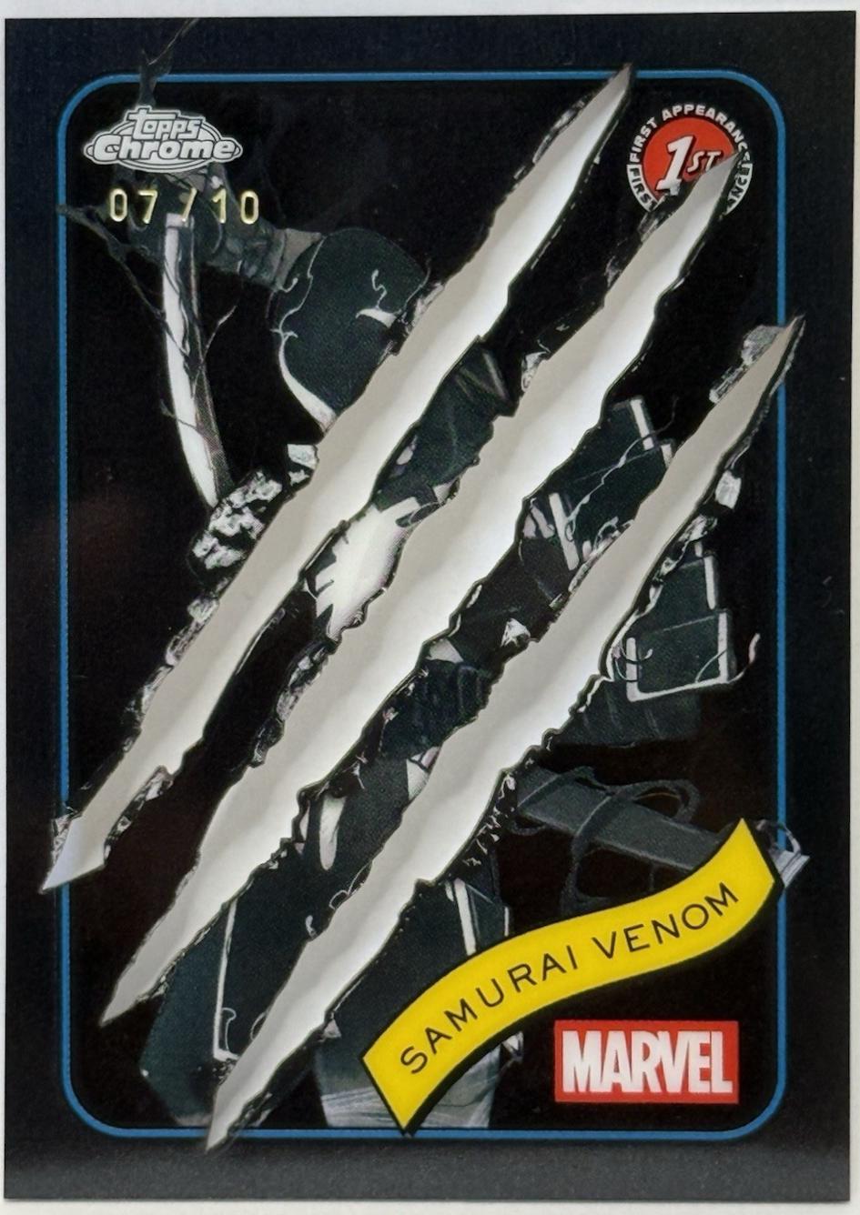 Samurai Venom Black Clawed