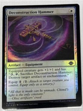Tap to enlarge Deconstruction Hammer – Foil, Magic Lost Caverns of Ixalan