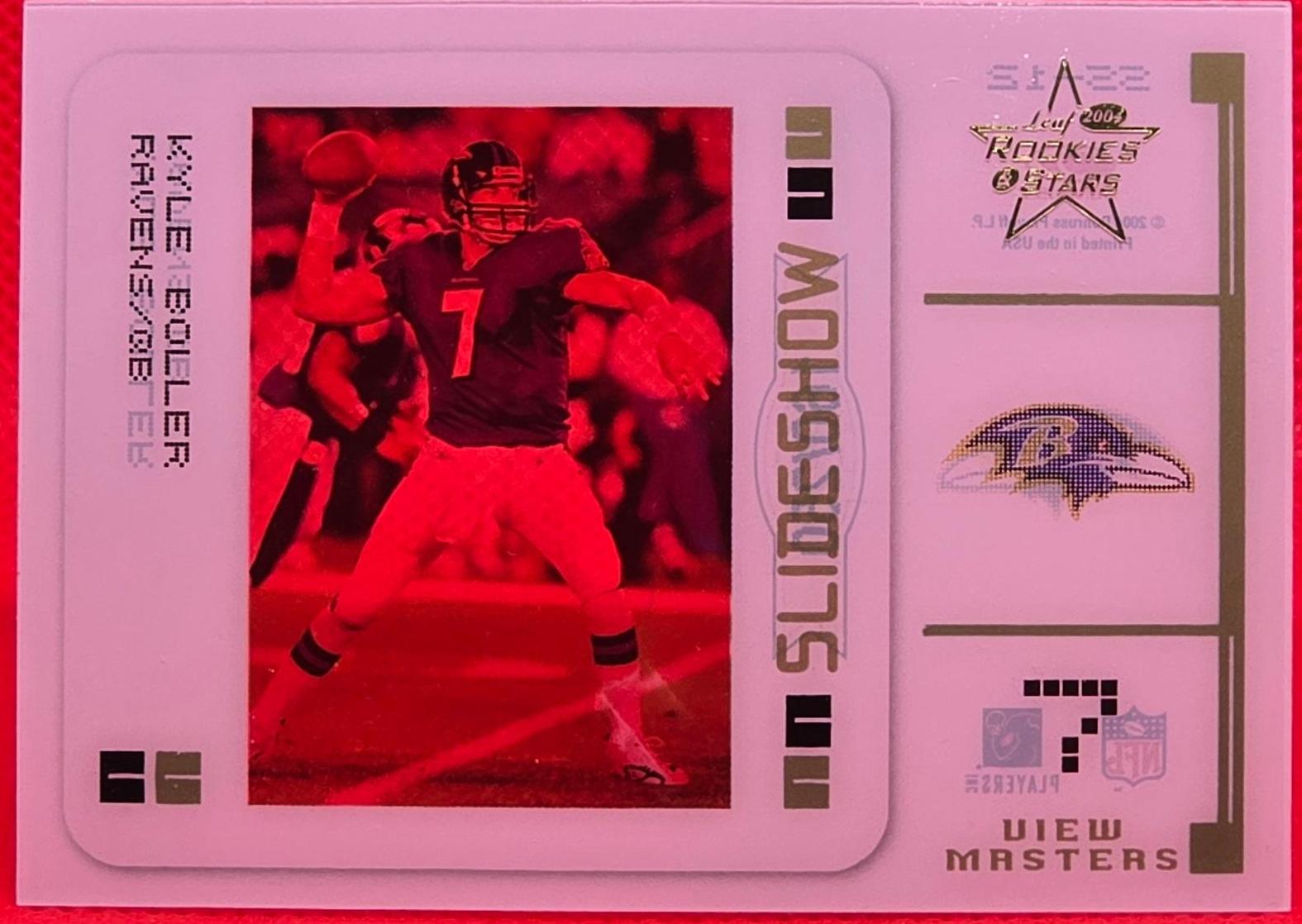 Kyle Boller [View Masters] #SS-12 Prices [Rookie] | 2004 Leaf Rookies ...