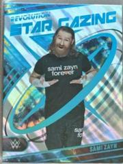 Sami Zayn [Lava] #12 Wrestling Cards 2023 Panini Revolution WWE Star Gazing Prices