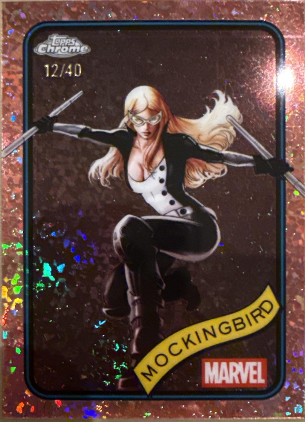 Mockingbird Rose Gold Mini Diamonds Refractor
