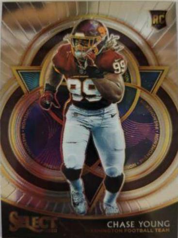 Chase Young Football Cards 2020 Panini Select Phenomenon