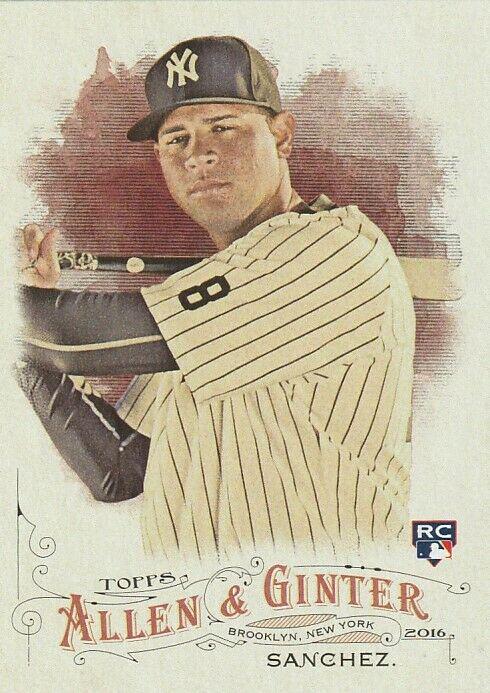 Gary Sanchez #152 2016 Topps Allen & Ginter Baseball