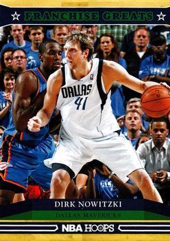 Dirk Nowitzki #17 Basketball Cards 2012 Panini Hoops Franchise Greats