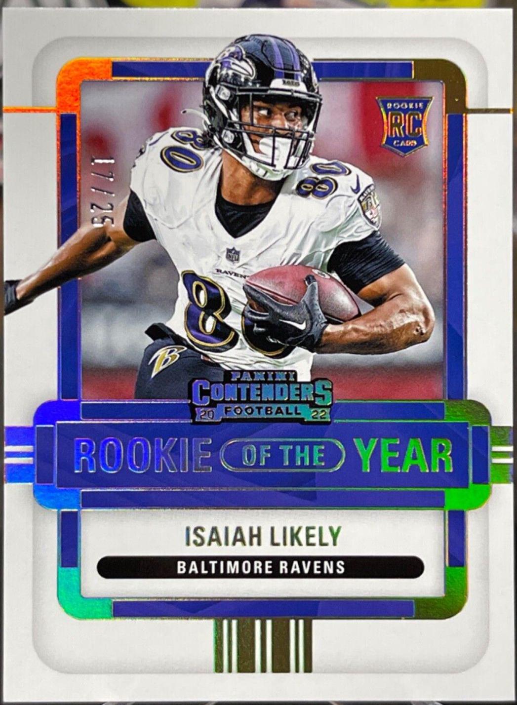 Isaiah Likely [Gold] #ROY-ILI