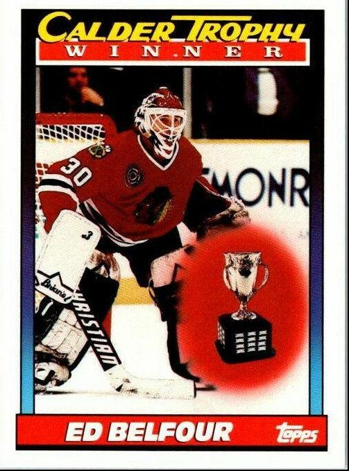 Ed Belfour #518 Hockey Cards 1991 Topps