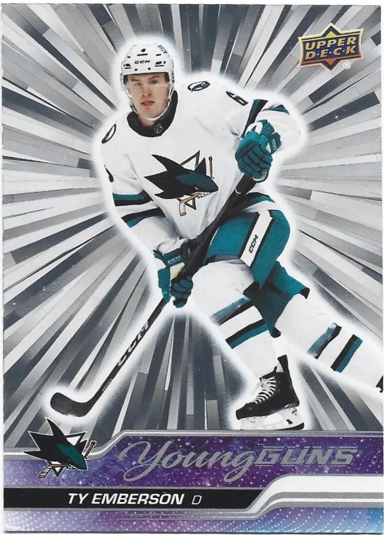 Ty Emberson [Silver Outburst] #460 Prices | 2023 Upper Deck | Hockey Cards