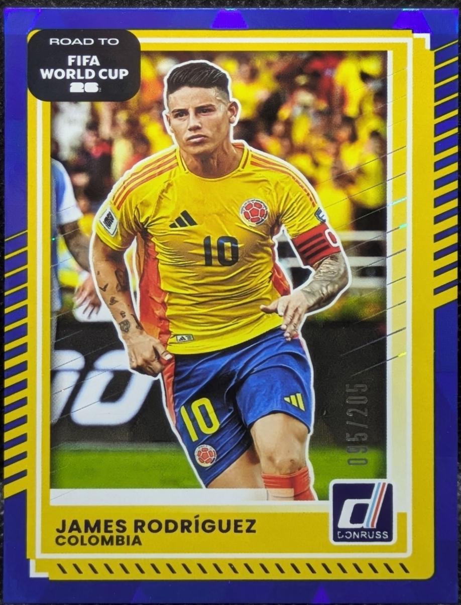 James Rodriguez [Blue Cubic] #123 Prices | 2025 Panini Donruss