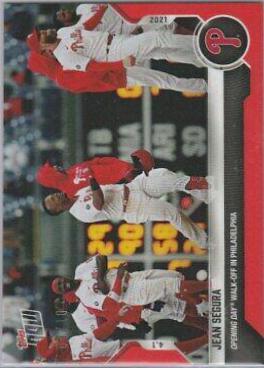 Jean Segura #5 Baseball Cards 2021 Topps Now