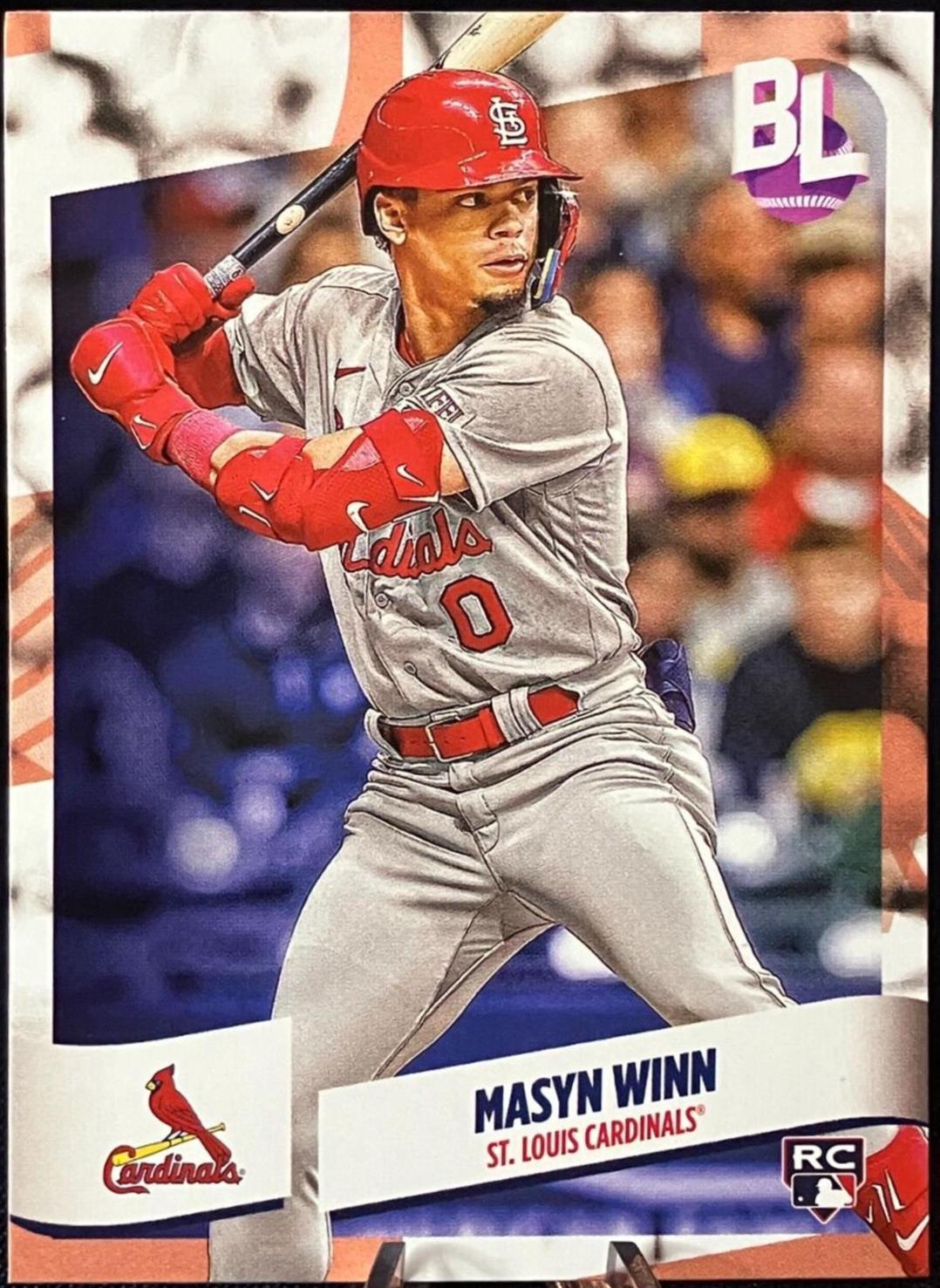 Masyn Winn #172 Baseball Cards 2024 Topps Big League Baseball