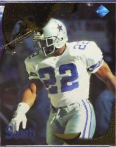 Emmitt Smith #36 Football Cards 1997 Collector's Edge Excalibur