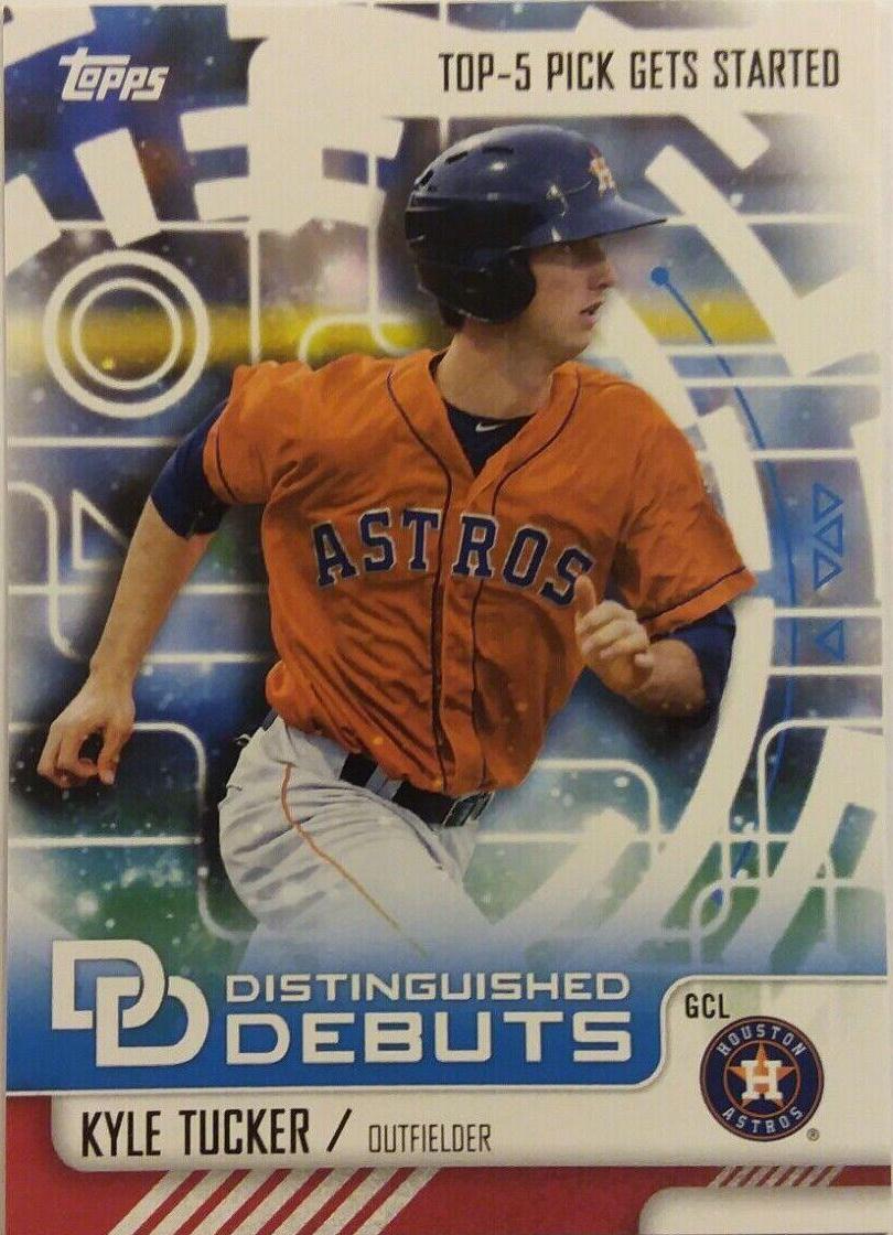 Kyle Tucker #DD-5 Baseball Cards 2016 Topps Pro Debut Distinguished