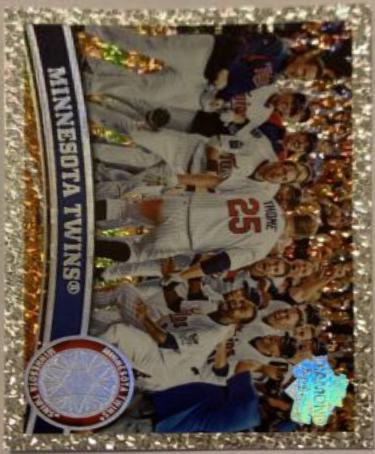 Minnesota Twins [Cognac Diamond Anniversary] #614