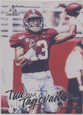 Tua Tagovailoa #102 Football Cards 2020 Panini Luminance