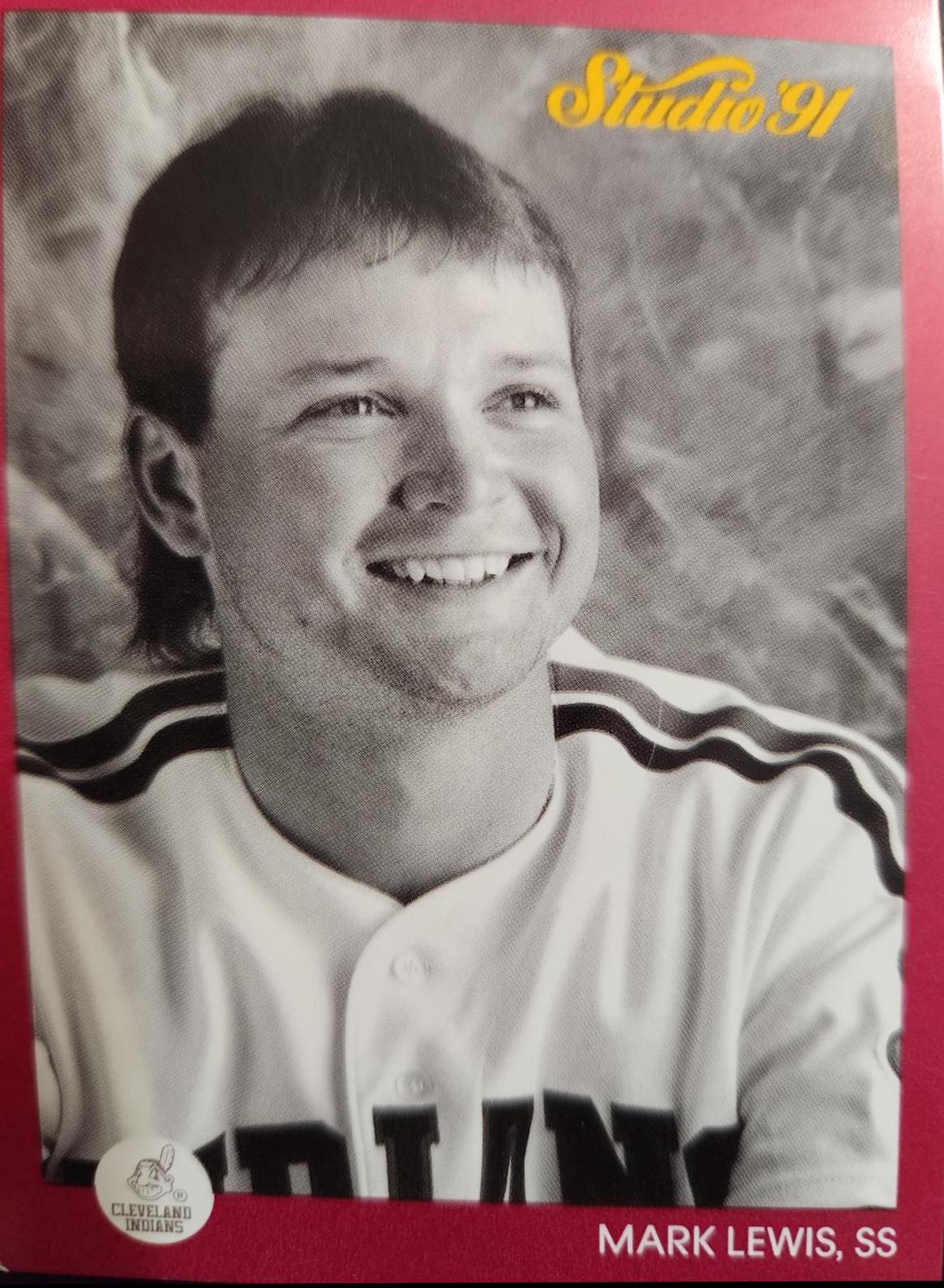 Mark Lewis #48 Baseball Cards 1991 Studio