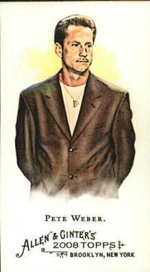 Pete Weber #288 2008 Topps Allen & Ginter Baseball