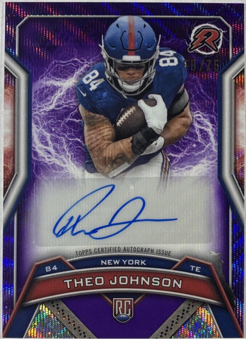 Theo Johnson [Purple Surge] #RRS-TJ