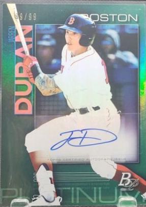 Jarren Duran [Autograph Green] #TOP-98