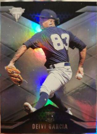 Deivi Garcia #6 Baseball Cards 2021 Panini Chronicles Titanium