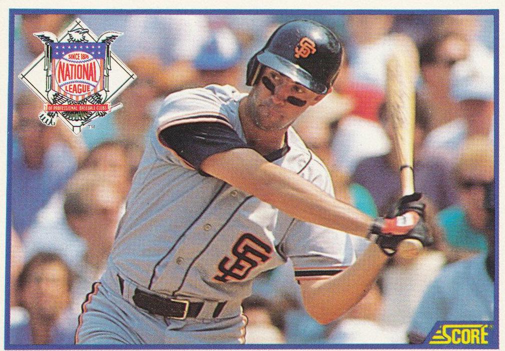 Will Clark #699 Baseball Cards 1990 Score