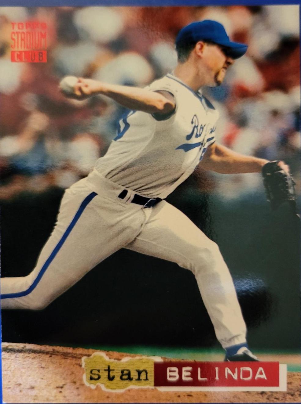 Stan Belinda #8 Baseball Cards 1994 Stadium Club