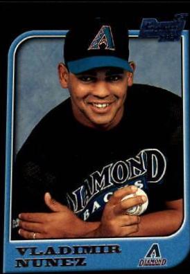 Vladimir Nunez #154 Baseball Cards 1997 Bowman