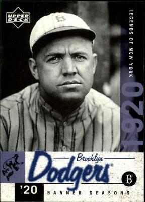 Burleigh Grimes #23 Baseball Cards 2001 Upper Deck Legends of NY
