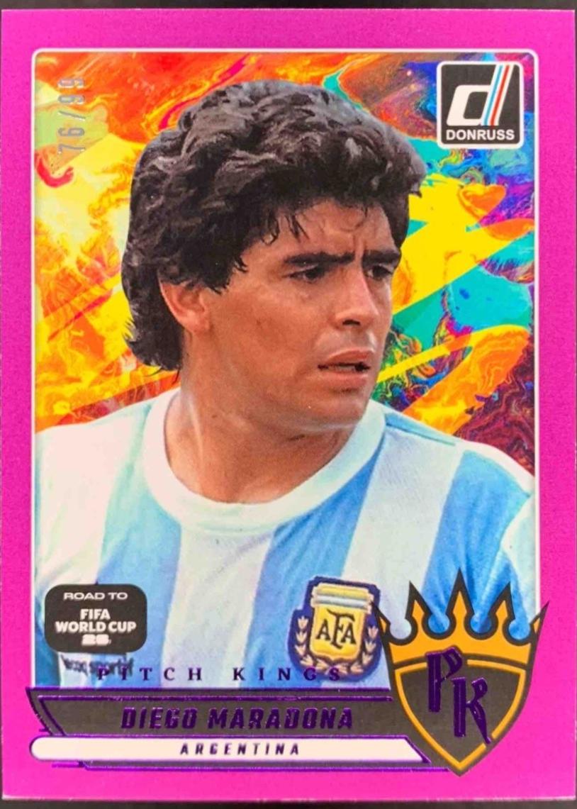 Diego Maradona [Purple] #24 Prices | 2025 Panini Donruss Road to