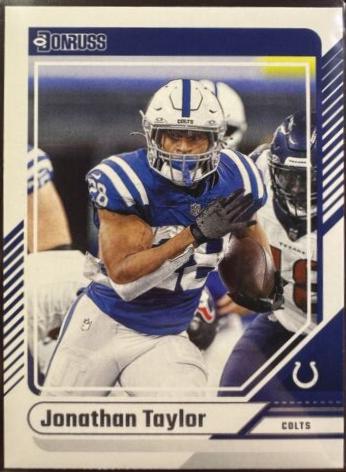 Jonathan Taylor #41 Football Cards 2024 Panini Donruss