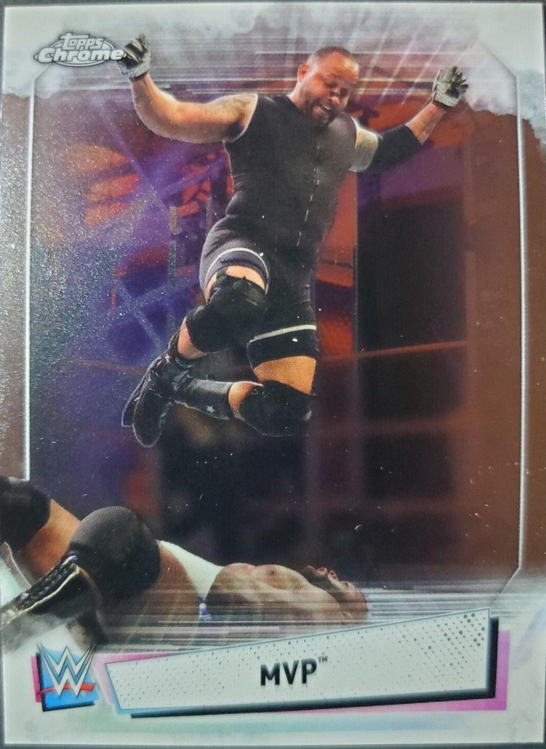 MVP #33 Wrestling Cards 2021 Topps Chrome WWE