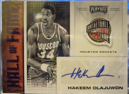 Hakeem Olajuwon [Purple] #HOF-HOW