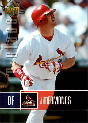 Jim Edmonds #80 Baseball Cards 2004 Upper Deck R Class