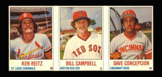 Bill Campbell, Dave Concepcion, Ken Reitz