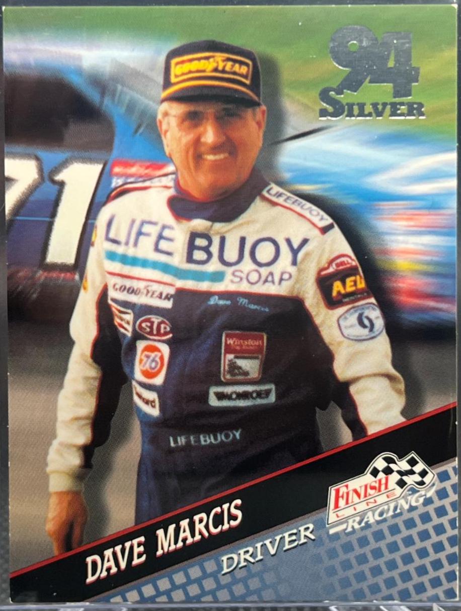Dave Marcis #23 Racing Cards 1994 Finish Line NASCAR Busch Grand National
