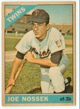 Joe Nossek #22 Baseball Cards 1966 Venezuela Topps