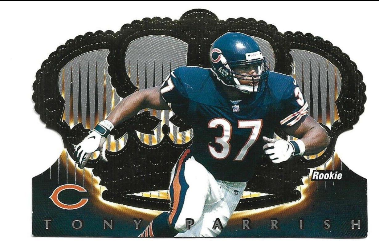 Tony Parrish #24 Football Cards 1998 Pacific Crown Royale