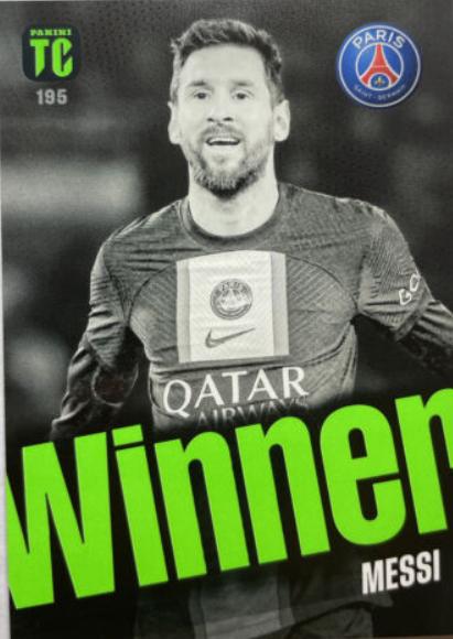 Lionel Messi #195 Soccer Cards 2023 Panini Top Class