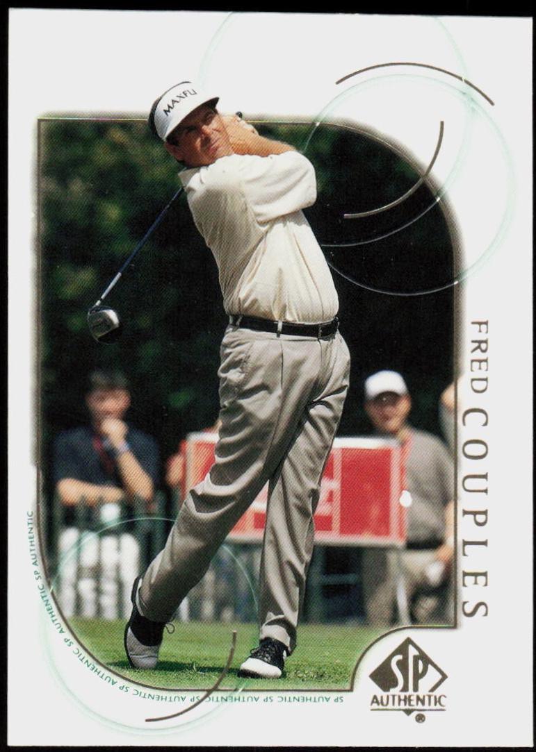 Fred Couples #3 Golf Cards 2001 SP Authentic