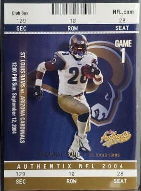Marshall Faulk [Club Box Gold] #75