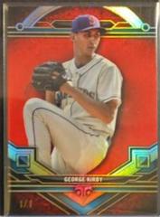 George Kirby [Ruby] #101 Baseball Cards 2024 Topps Triple Threads Prices