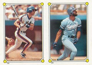 Wally Backman, Willie Wilson