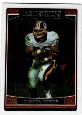 Clinton Portis #5 Football Cards 2006 Topps Chrome
