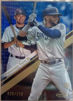 Fernando Tatis Jr. [Class 1 Blue] #100 Prices | 2019 Topps Gold