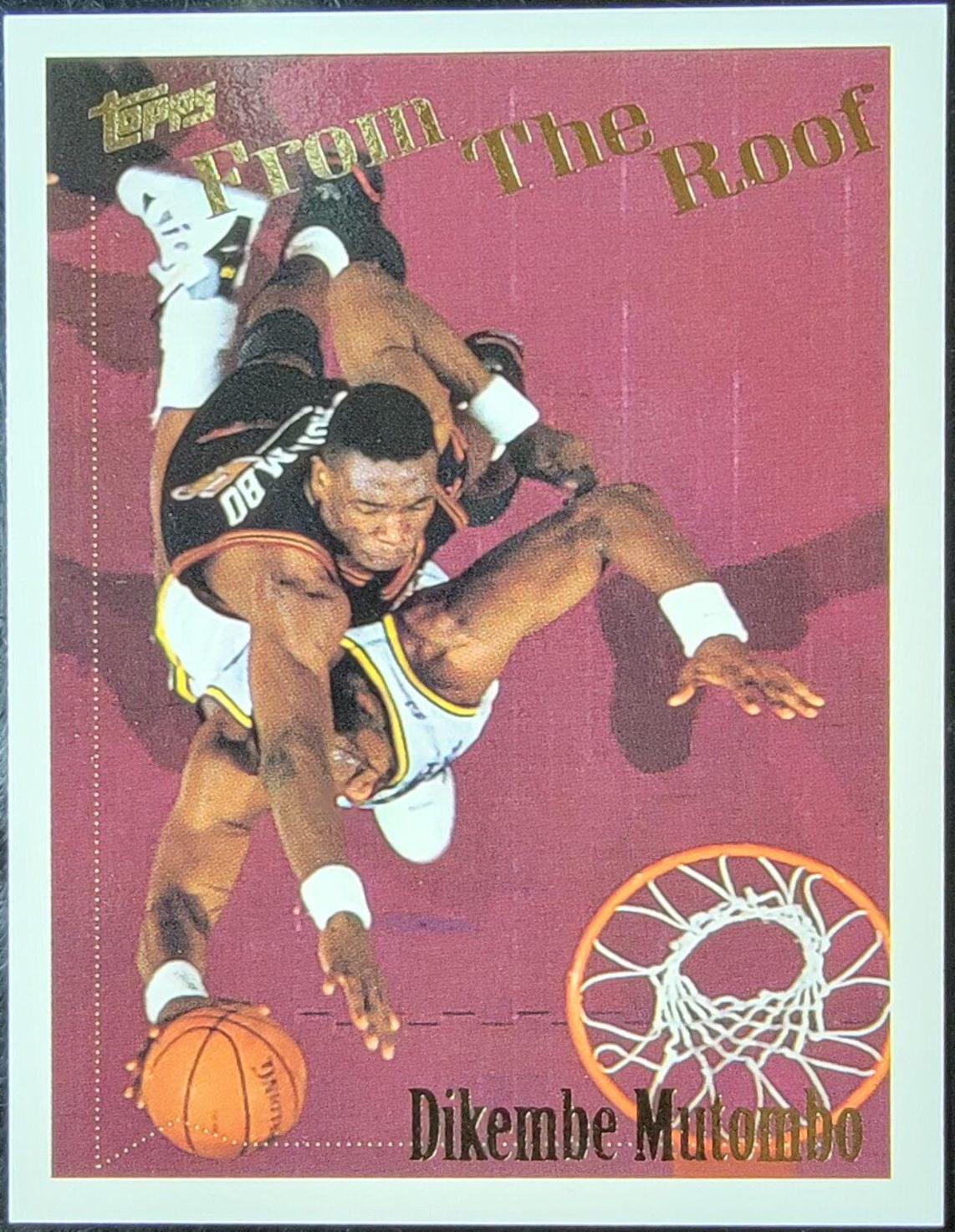 Dikembe Mutombo #340 Basketball Cards 1994 Topps